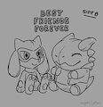Best Friends Forever by Moodytail