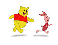 Winnie the Pooh and Piglet