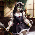 [AI] Maid - cat by Soph