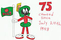 75 years of Marvin the Martian