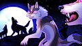 Art Fight - Werewolf pack by RukiFox