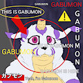 BD sticker - Gabumon meme