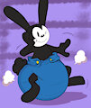 Oswald the rabbit by SrBunnypoofy