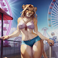 [AI] Amusement park - lioness by Soph