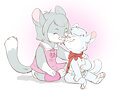 Chinchilla Nose Nuzzles -By LittleBearArnold-