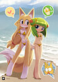 Tails' GFs on the Beach