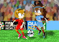 Derpina and Cylia at the 2023 Women's World Cup by znm123mlgb
