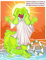 ''Jesus lizard'' by Fuf