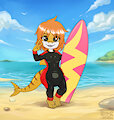 Surf-Shark Amber - By Darksidefighter