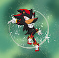 Shadow the Hedgehog Button design
