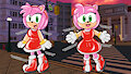 Inflatable Amy Rose