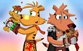 Ty and Sly the Tasmanian Tiger - The Papa Tassies~