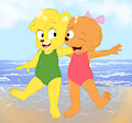 Beary Beach Friends (by Takaneru)