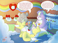 Mellow Heart's New Family by YoungAtHeartBear