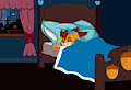 Polly Polaris sleeping and dreaming