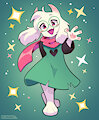 #Ralsei Commission from #Deltarune by Spaicy