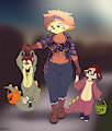 Trick-or-Treatin' With The Cool Aunt by Halcyon