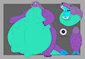 Custom Purple Green Seal, Vore Edit