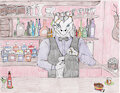 bartender by LazyKobold