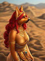 Queen of the desert by heraAI