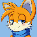 Tails Pixel Art Fox icon animation by AnastasRadonski