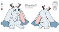 Bluebell reference sheet by Dinotello