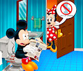 Mickey's Toilet Trouble