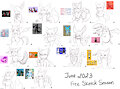 June 2023 - Free Sketch Stream by FireEagle2015