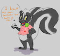 Gamer skunk boi