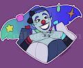 Clownish Grin - ArtFight by CoiledDragon