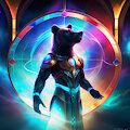 Scifi Black Bear by Nonce