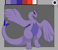 Blue Purple Lugia Adopt-CLOSED