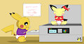 Fun In Copy Room with Bolty -By Pichu90-