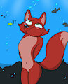 Fox Underwater Peril by Kitty3537