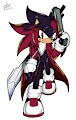 Sonic channel art - Petron the hedgehog (DMC version design)