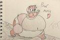 Large Pear Amy Rose