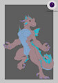 Blue Fin Dragonborn Adopt-CLOSED