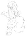 Lineart 9 - Legally Illegal Amounts of Floof