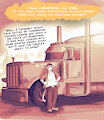 Ask the Cast #167 - Trucker Jim! by cheetahjab