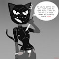 Psychotic Feline (VISIBLE PULSE AND X-RAY INCLUDED) by theHappyHeartMan