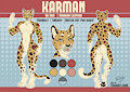 Karman Ref Sheet by CJWolf