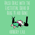 Ralsei Deals with the Existential Dread of Being 19 and Broke by kimberlyeab
