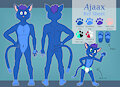 Ajaax Ref Sheet by RDlover2000