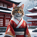 Temple Cat AI by Kerocat