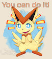 Victini Cheers You On!