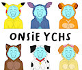 Onsie YCHs [ OPEN ] by BlueButtArt