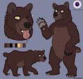 Yellow Eye Black Bear Adopt-OPEN