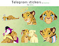 Telegram stickers for Jamu