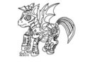 Gato303 Strogg Cyberdemon Ponyfied