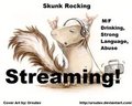 Skunk Rocking Stream! by CheshireDrago